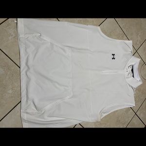 COPY - UA 1/4 zip sleeveless vest xxl.